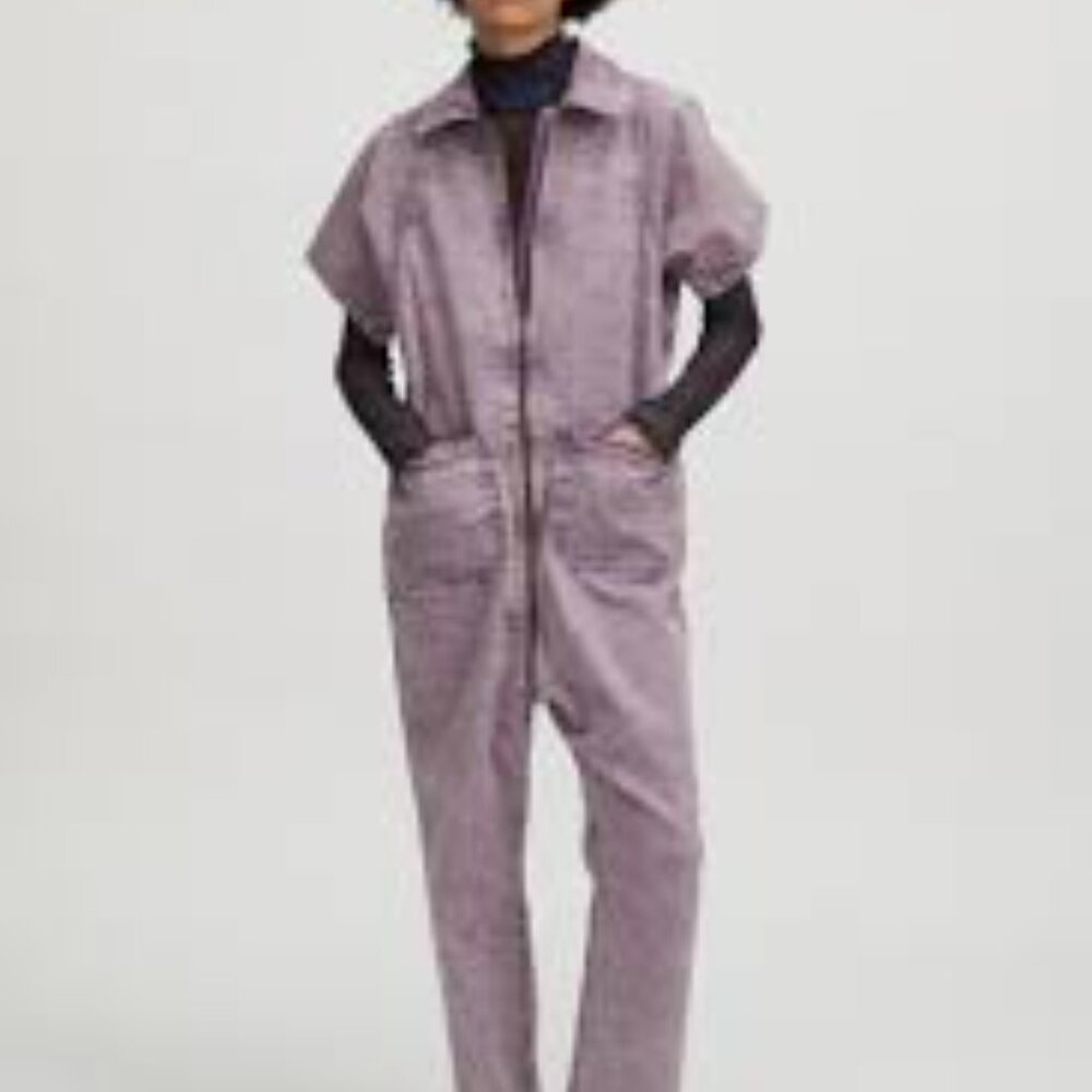 Rachel Comey Barrie jumpsuit in lilac denim- size 6